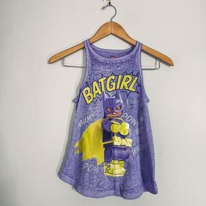 Lego Batman Girls Batgirl Tank Size Medium (7/8) Purple